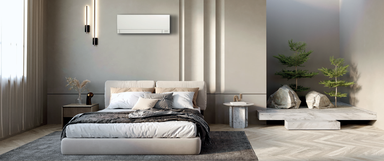 Mitsubishi Electric SIENINIS MSZ-AY serijos 4.2 kW oro kondicionieriaus komplektas Karšti Vėjai Mitsubishi Electric SIENINIS MSZ-AY serijos 4.2 kW oro kondicionieriaus komplektas 10