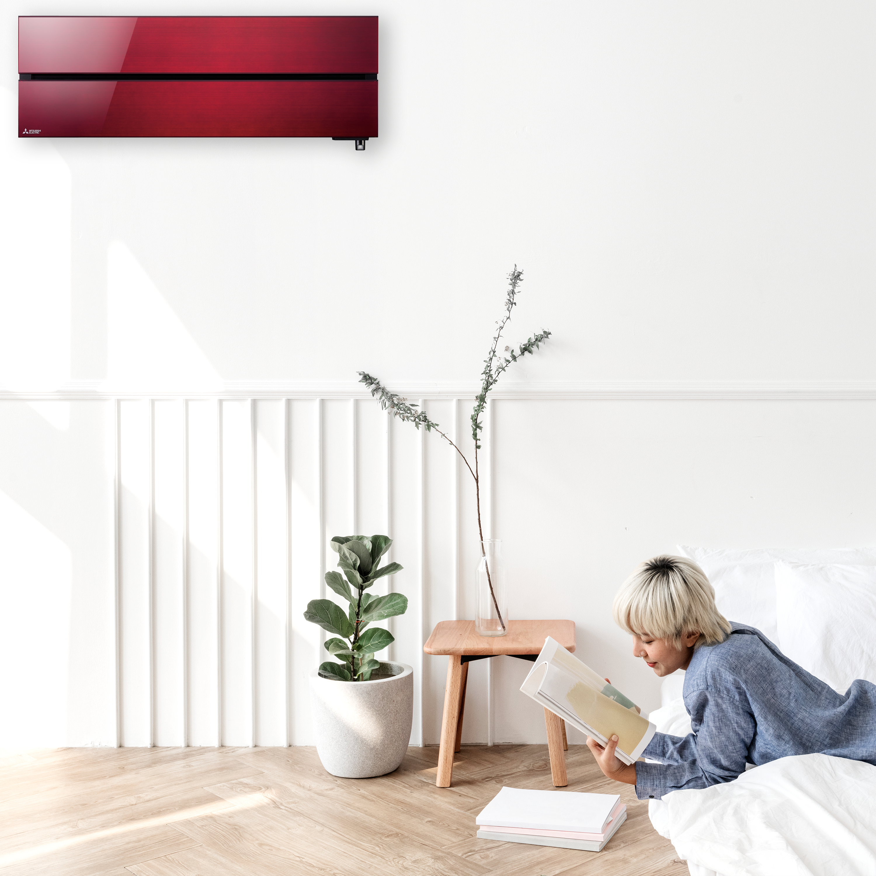 Mitsubishi Electric SIENINIS MSZ-LN serijos 2.5 kW oro kondicionieriaus komplektas, įvairių spalvų Karšti Vėjai Mitsubishi Electric SIENINIS MSZ-LN serijos 2.5 kW oro kondicionieriaus komplektas, įvairių spalvų MSZ LN R 3