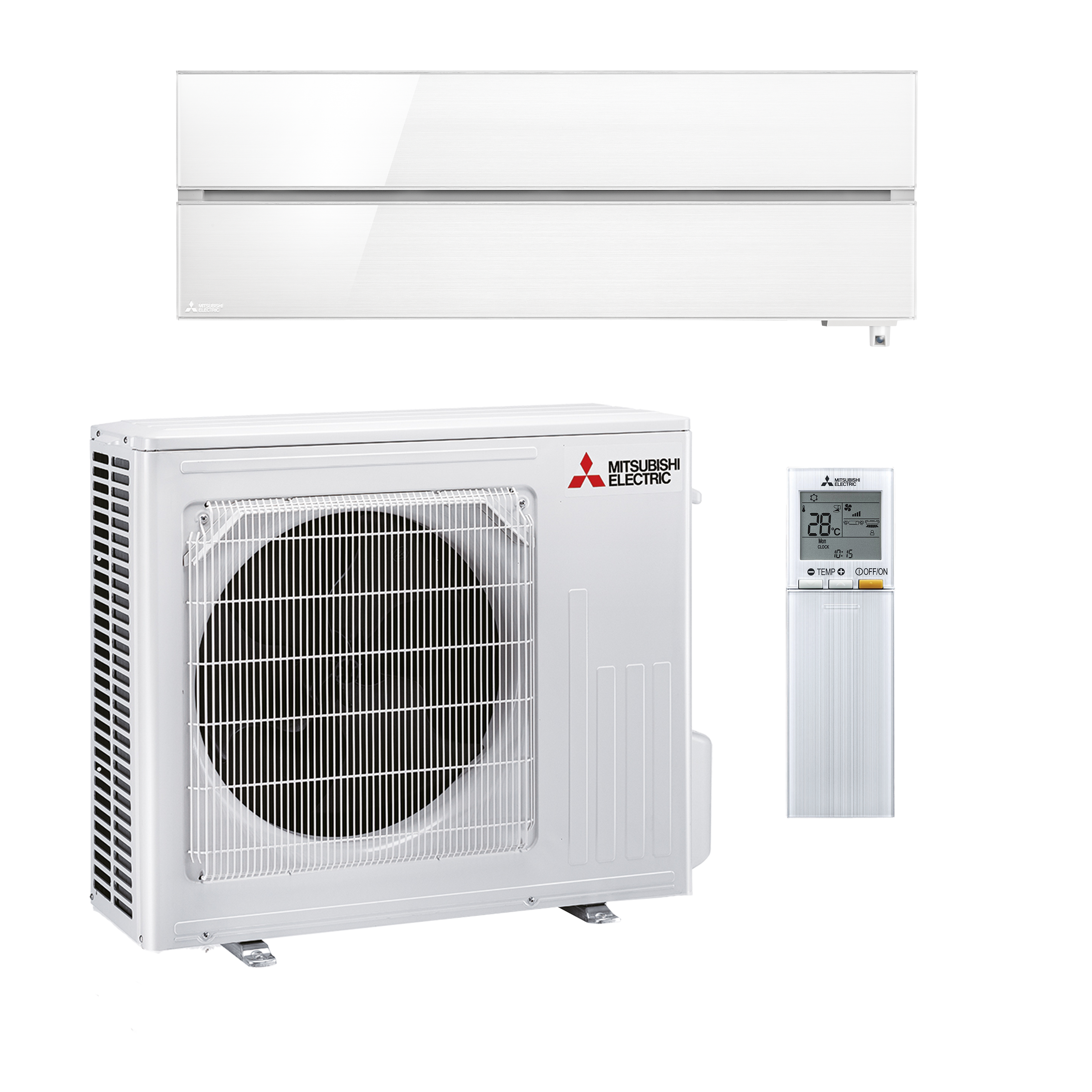 Mitsubishi Electric SIENINIS MSZ-LN serijos 5.0 kW oro kondicionieriaus komplektas baltas Karšti Vėjai Mitsubishi Electric SIENINIS MSZ-LN serijos 5.0 kW oro kondicionieriaus komplektas baltas MSZ LN W 2 3