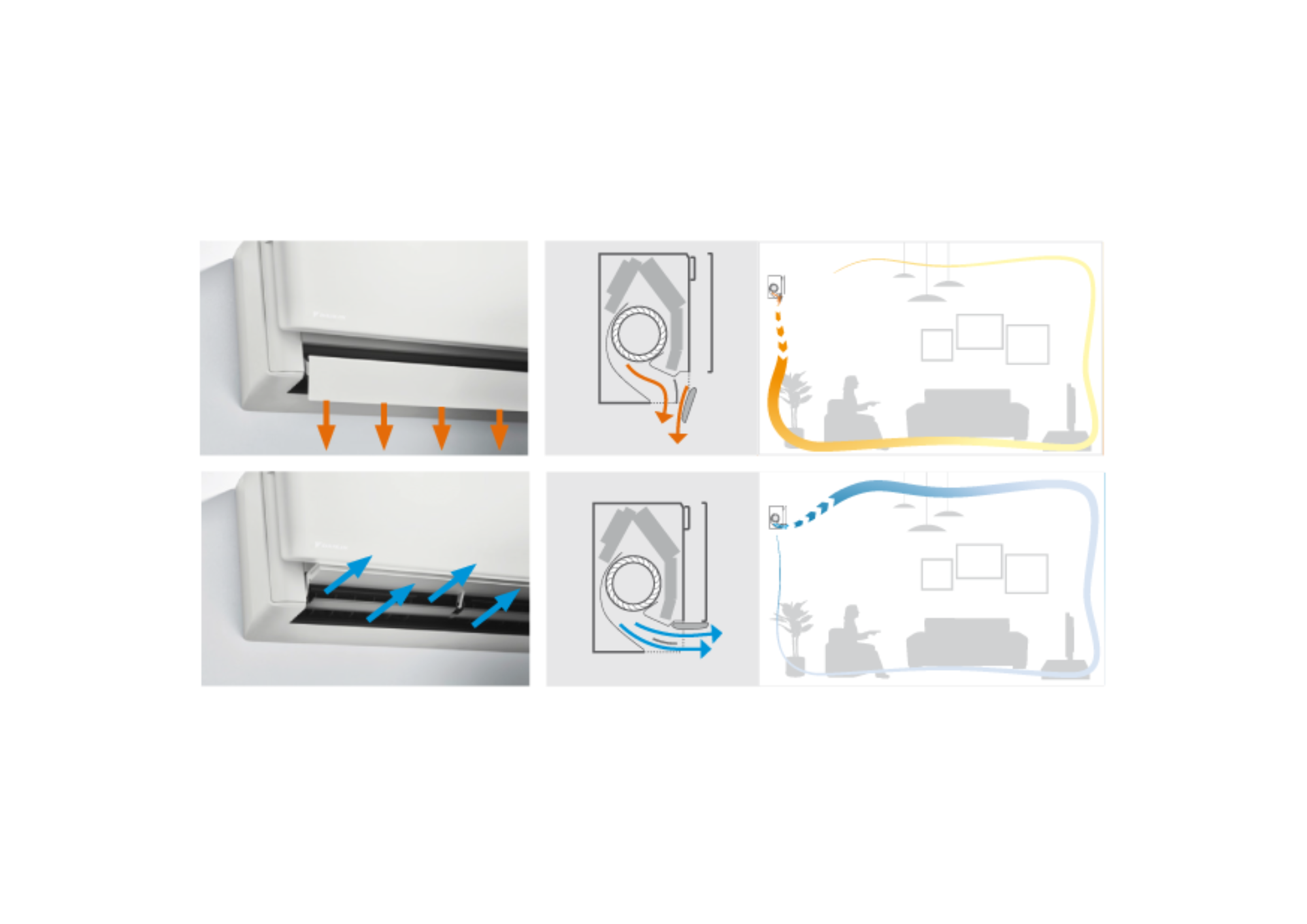 Daikin SIENINIS Stylish serijos 2.0 kW oro kondicionieriaus vidinis blokas daikin stylish oro kondicionierius 6