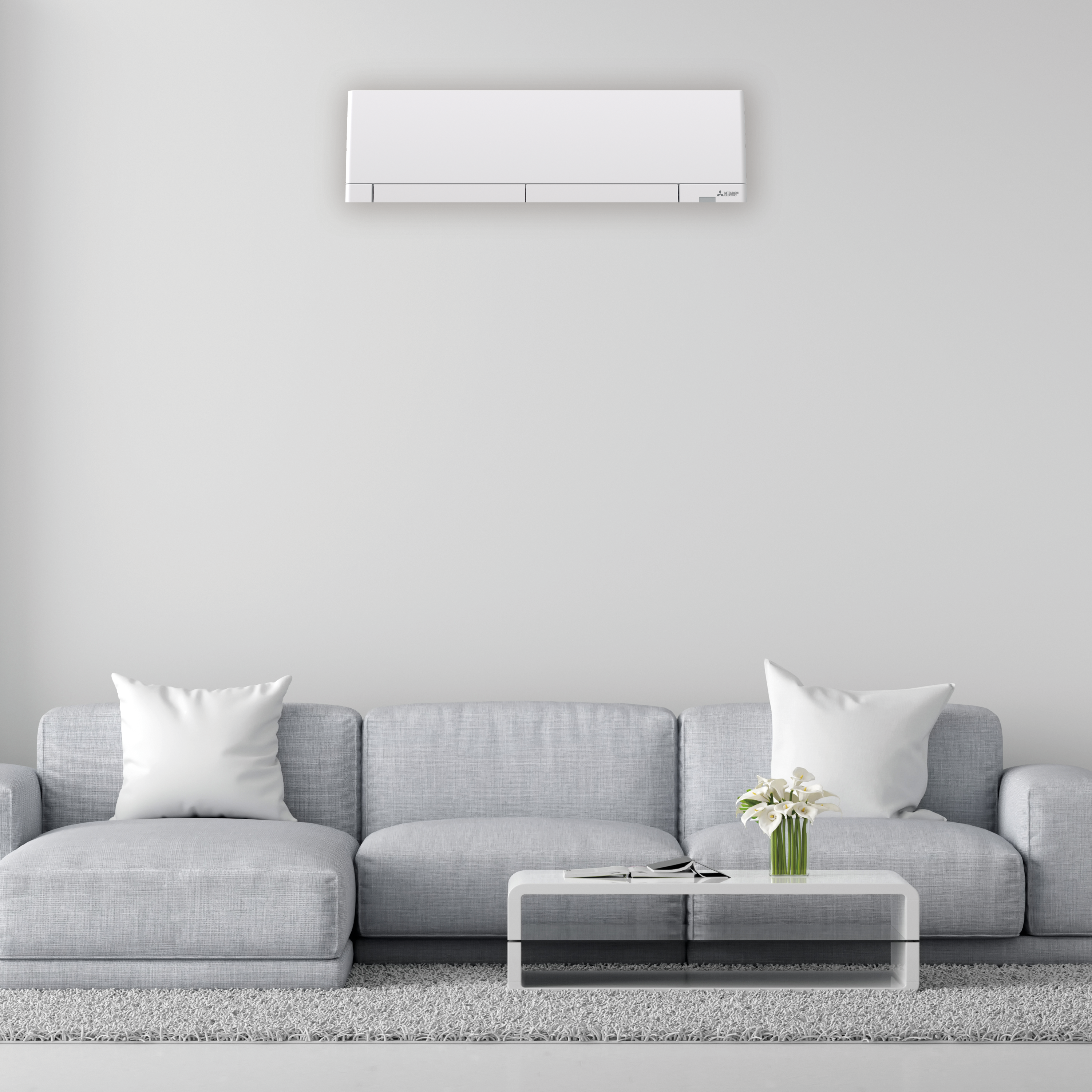 Mitsubishi Electric SIENINIS MSZ-RW serijos 5.0 kW oro kondicionieriaus komplektas Karšti Vėjai Mitsubishi Electric SIENINIS MSZ-RW serijos 5.0 kW oro kondicionieriaus komplektas rw oro kondicionierius namai 2