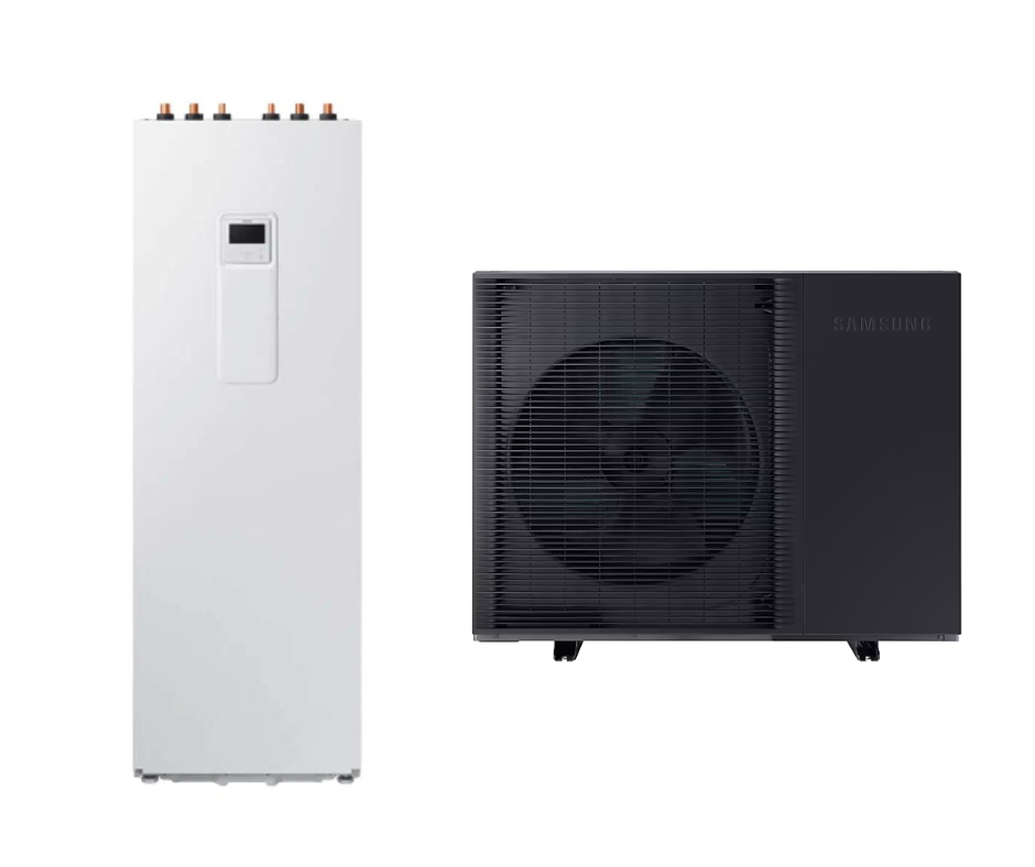 SAMSUNG oras-vanduo 8 kW Mono HT Quiet šilumos siurblys monoblokas su 200 l tūriniu šildytuvu Karšti Vėjai SAMSUNG oras-vanduo 8 kW Mono HT Quiet šilumos siurblys monoblokas su 200 l tūriniu šildytuvu samsung monoblokas su turiniu sildytuvu