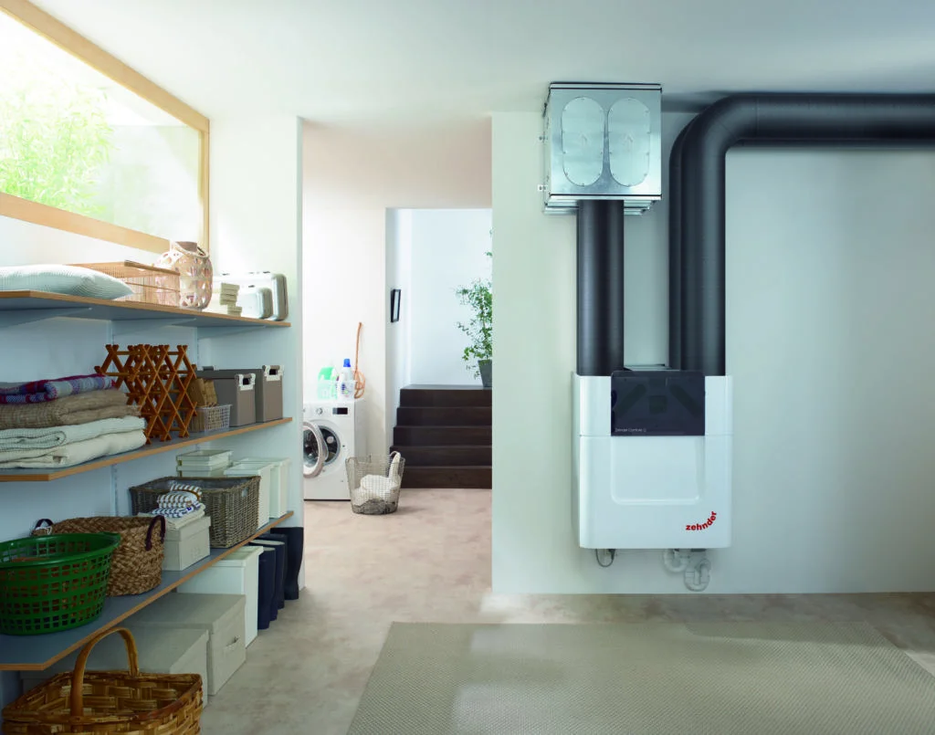 Plokštelinis ENTALPINIS rekuperatorius Zehnder ComfoAir Q 600 ERV ST zehnder q600