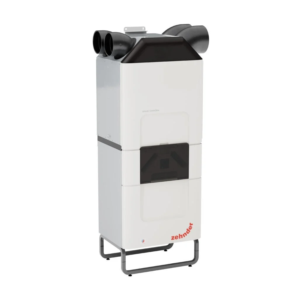 Zehnder temperatūros reguliavimo prietaiso ComfoClime 36 ir ENTALPINIO rekuperatorius ComfoAir Q 600 ERV ST KOMPLEKTAS su LAN moduliu ir šildymo tenu zehnder csy comfoclime q600